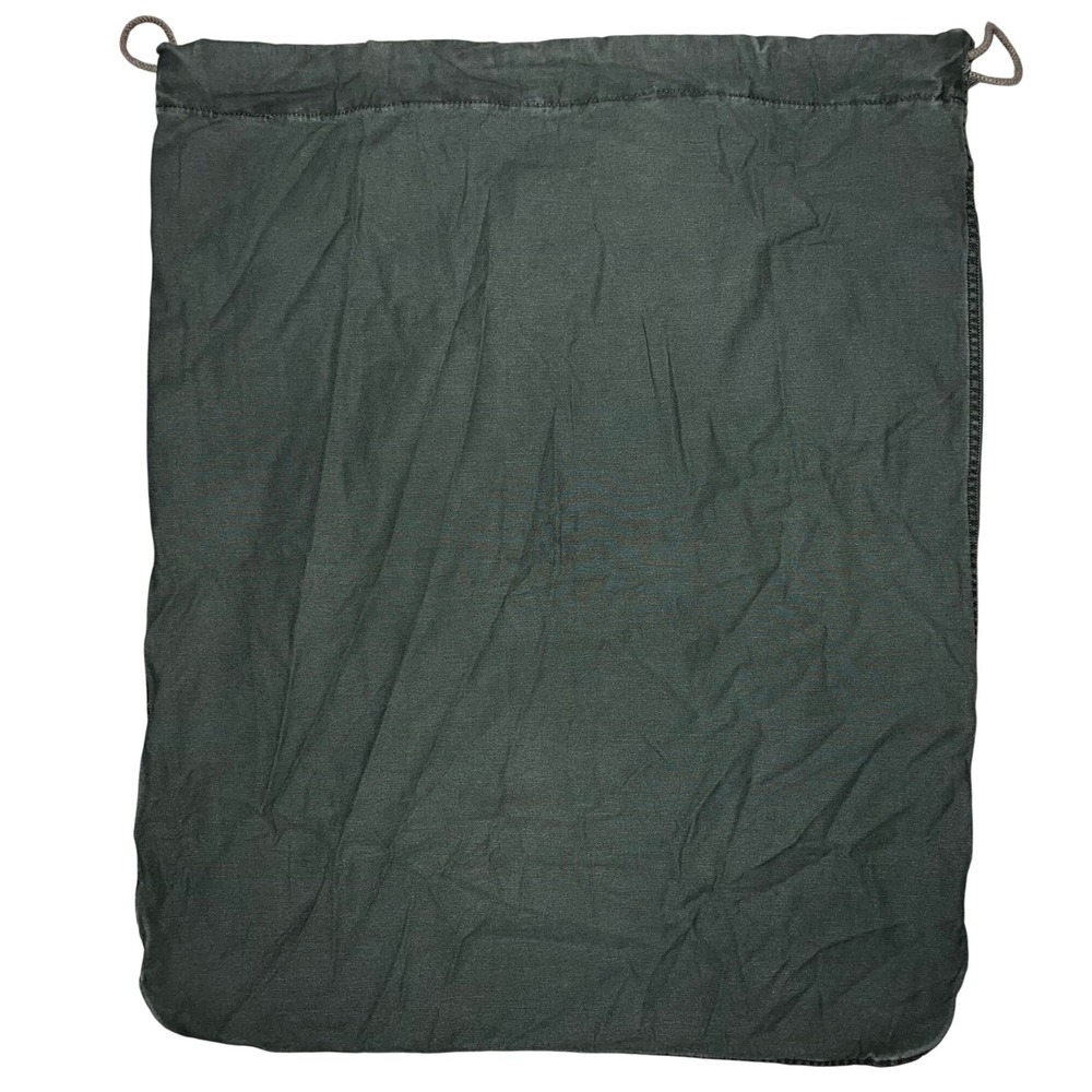 Army Military‎ Laundry Duffel Green Canvas Drawstring Bag